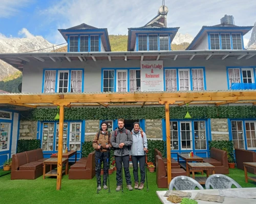 Local lodge during ebc trek