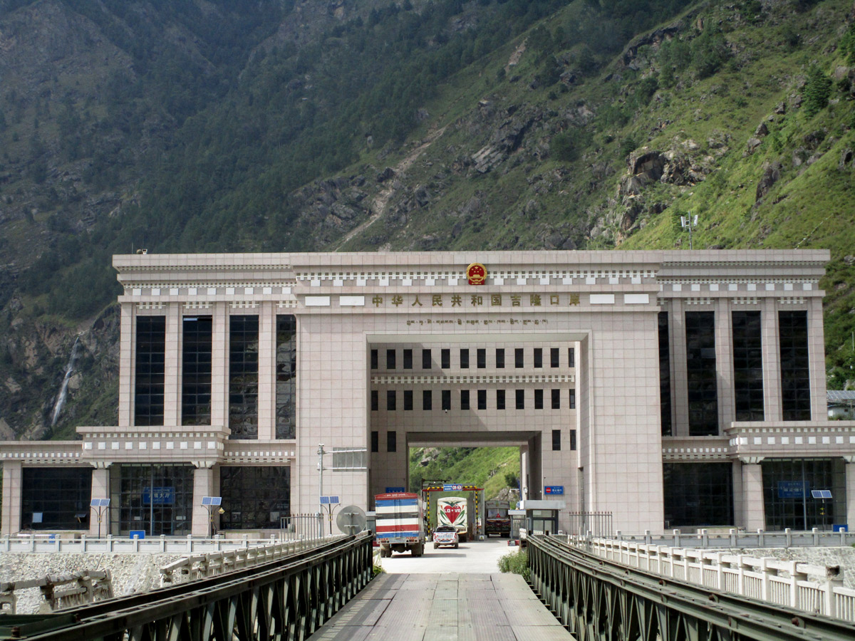 Kerung Nepal Tibet border 